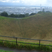 Auckland Mount Eden központi kráter felülről