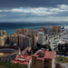 Málaga látképe
