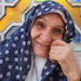 Old Woman Smiling Yazd Iran 2010 by Rupert England wp