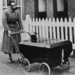 britain 1940 mother with baby carri