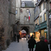 Street in Mont St Michel