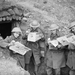 men read the army newspaper Blightly 1939