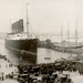 The Lusitania at end of record voyage 1907 LC-USZ62-64956