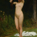 1883 Philip Calderon - A Woodland Nymph