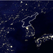 north korea satellite nasa lights OLD