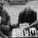 Chess players in park, kiev