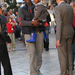 Djimon Hounsou takes his son shopping at the Grove in Hollywood