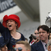 A+racegoer+celebrates+a+win+during+Ladies+Day+at+the+Epsom+Derby