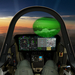 F-35 Cockpit (dusk with virtual HMD)