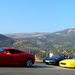 Ferrari találkozó a francia autópályán
