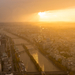 Stormy sunset, Paris