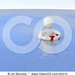 45013-Royalty-Free-RF-Clipart-Illustration-Of-A-Helpess-3d-Blanc