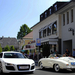 Audi R8 és Porsche 356 Speedster