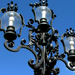 Barokk udvari lámpa