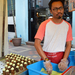 Kuala Lumpur, kókuszcsemege-készítő