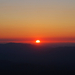 US12 0916 143 Sunset Over Cascade Range, Crater Lake NP, OR