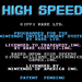 High Speed startscreen1