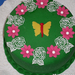 Virágos- pillangós torta