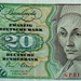 NSZK 20 Deutsche Mark E