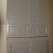 Shutter with radiator covers.