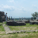 Dörgicse - alsó pálos kolostorrom - háttérben Balaton