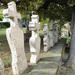 Eger - szerb templom - régi sírkövek