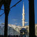 Istanbul - Kék mecset tatarozása alatt a sorban állás változatla