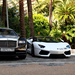 Rolls Royce Ghost-Lamborghini Aventador Roadster