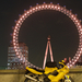 Motorral Londonban - London Eye