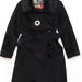 90923B-48A DG BLACK WOOL&RABBIT HAIR JACKET SIZE 2 4 6 PRICE USD