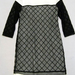 90806B-16 CHANEL BLACK COTTON&GAUZE DRESS SIZE 2 4 6(BACK) PRICE