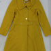 91015A-33 CHANEL YELLOW WOOL COAT SIZE 2  4 6  PRICE USD50