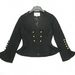 90801A-15A CK BLACK COTTON COAT SIZE 2 4 6 PRICE USD 39[1]