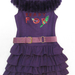 91012A-02  MIUMIU PURPLE WOOL DRESS SIZE 2 4 6 PRICE USD63