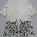 90802A-35  DKNY WHITE COTTON DUSTCOAT SIZE 2 4 6(BACK)  PRICE US