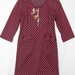 91010A-04   LV RED WOOLLEN KNITWEAR DRESS SIZE 2 4 6 PRICE USD40