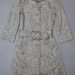 90713A-06A ANNA SUI GREY SILK&POLYESTER DUSTCOAT SIZE 2 4 6 PRIC