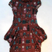 90810C-48 ANNASUI COFFEE WOOL JERSEY DRESS SIZE 2 4 6 PRICE USD 