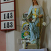 Rédics - katolikus templom - Mária szobor és gördeszka