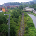 A resicai vasgyárba vezető vasútvonal
