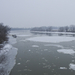 Közel Duna szélességű jégtábla