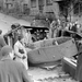 T-34 felrobbanva Budapest 1956 (fortepan.hu)