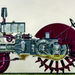 Csepel V2 traktor rajza (benzin-petróleum 40 LE, 2 henger)