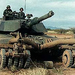 M1A1 Abrams tank with mine roller (USA)