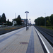 A peron Szentgotthárd felé nézve.
