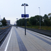 A peron Szentgotthárd felé nézve.