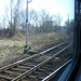 Az Oroszvár felé menő pálya vonatból fotózva.