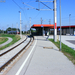 A megállóhely nezsideri oldali peronja(3.számú vágány) Bruck-Kir