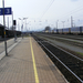 Kilátás az állomás Obereggendorf-i oldalára.