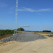 M85 gyorsforgalmi út építése Peresztegnél.A terelővágány építése